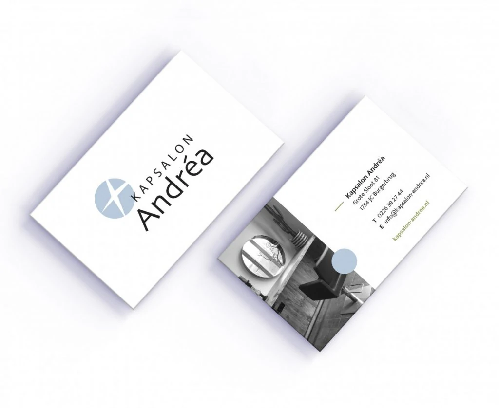 business card Kapsalon Andrea