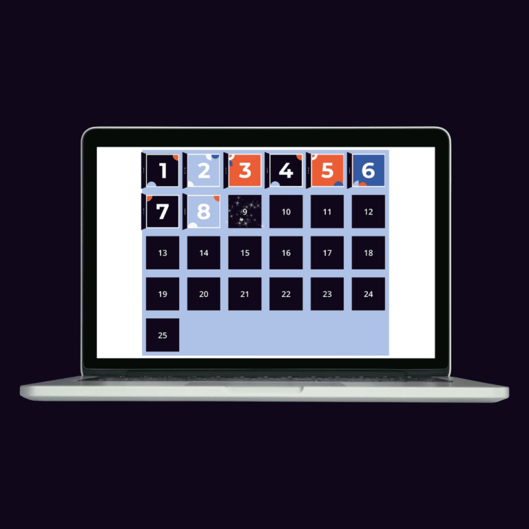 Studioviv biedt een interactieve digitale adventskalender aan voor een unieke en boeiende decemberervaring.