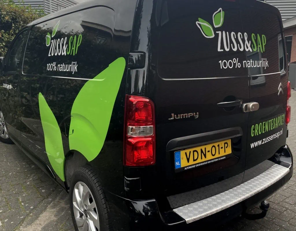 busbelettering zussensap